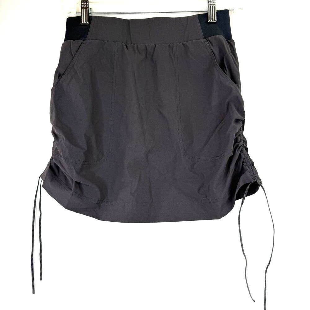 Camel Crown Grey Quick Dry Golf Skort Skirt Size Small